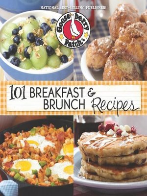 cover image of 101 Breakfast & Brunch Recipes
